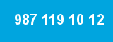 987 119 10 12